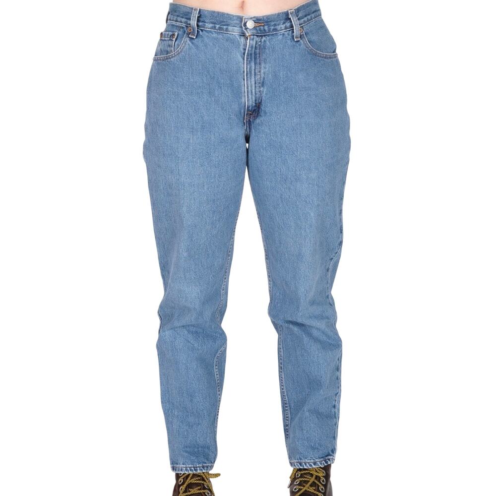 Vintage Levi's Jeans 550 Relaxed FIt Tapered Leg High Rise Mom Jeans 30" waist